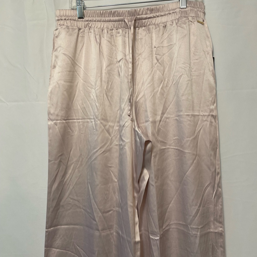 BCBGMaxAzria Satin Pants Light Violet Women’s Large - Picture 2 of 9